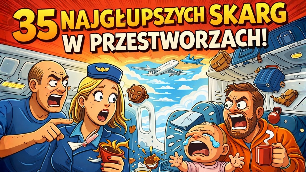 35 Najbardziej Absurdalnych Skarg Lotniczych Wszech Czasów