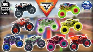 SPIN MASTER MONSTER JAM SERIES 35 | 1:64 SCALE | BEFORE-THE-SHELF