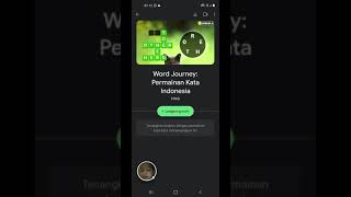 Word Journey: Permainan Kata Indonesia - 2021-06-11 screenshot 2