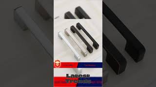 Zinc Kitchen Cabinet Handles Drawer Bar Handle Pull black color hole to hole size 96mm