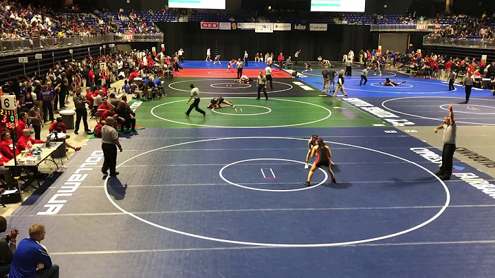 2019 UIL State 119lb Prelim Annamarie Crixell v Je...