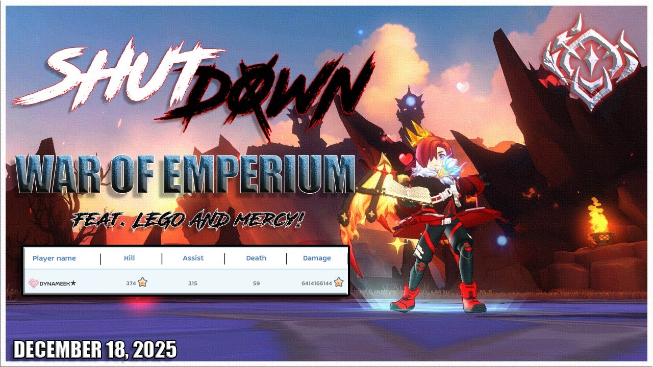 Off-Season WoE 12/18/2025 - SHUTD0WN - Jormungandr POV Feat. LEGO and MERCY!