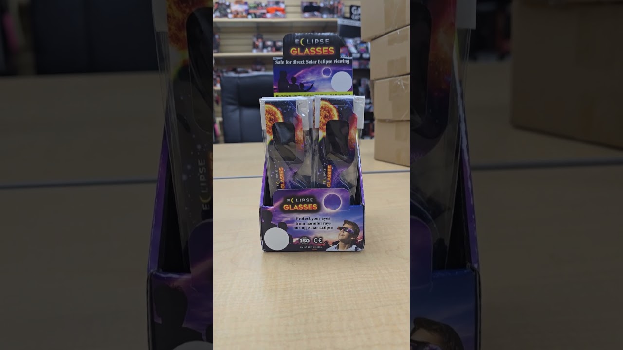 Solar Eclipse Glasses for April 2024