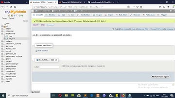 Membuat dan Menguji Service Login user pada PHP dan MYSQL menggunakan Tools Postman