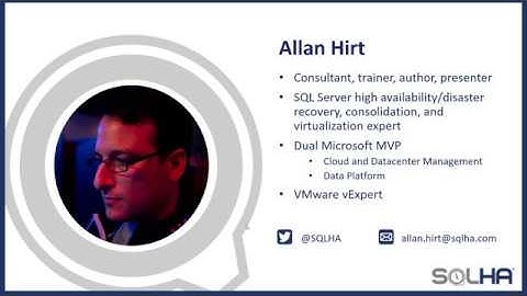 Always On Availability Groups | Allan Hirt | DBA Insights