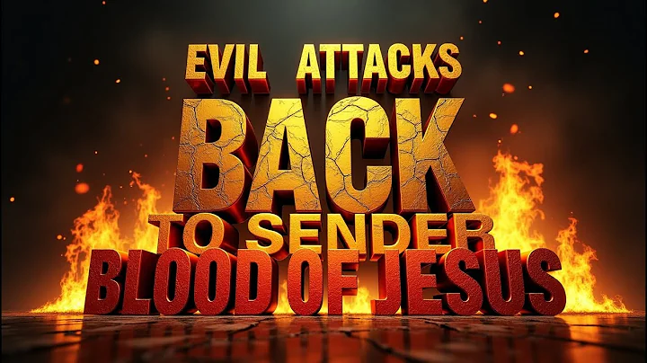 POWER PRAYER AGAINST EVIL ATTACKS | BACK TO SENDER DECLARATION WITH THE BLOOD OF JESUS