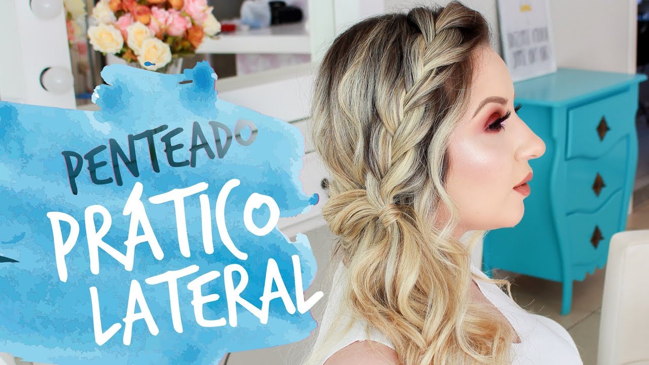 penteado infantil com trança  Penteados: para Casamento, Formatura,  Madrinhas e Noivas!