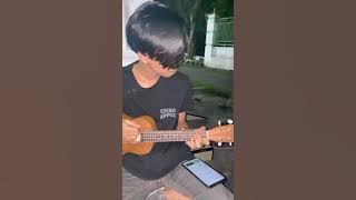 Jaga mata jaga hati - Dj Qhelfin cover ukulele dhiemas njis BAPERR!!