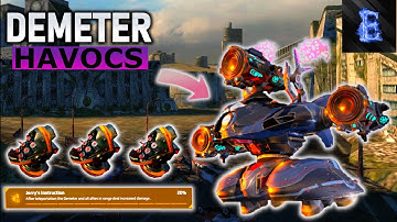 War Robots NEW Robot DEMETER Pulsar Gameplay 2021 With Legendary Pilot JERRY FORTUNE |WR Live Server