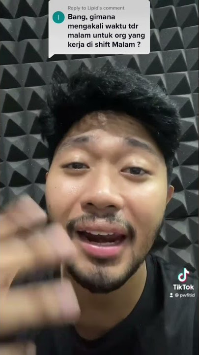 Gimana ngakalin tidur yang kerja shift malam? #shorts