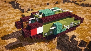 Minecraft British Mark V Tank Tutorial