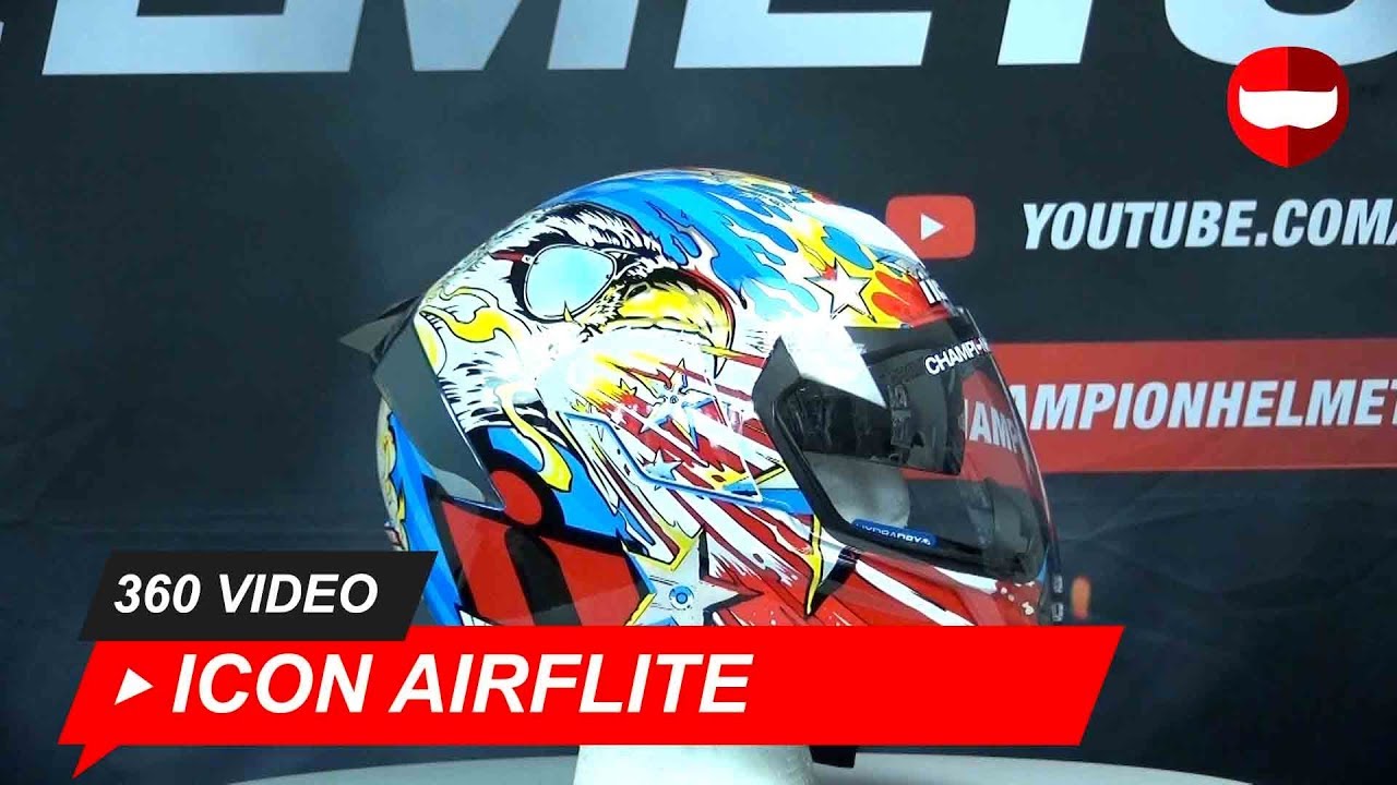 icon airflite freedom spitter helmet Icon Airflite Freedom Spıtter