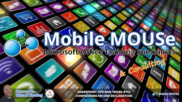 SharePoint 112 - Configuring Record Declaration