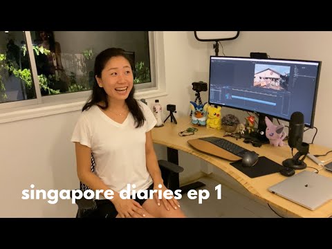 Living in Singapore Episode 1 | blockchain meetup, tech fitness, and dinner with friends