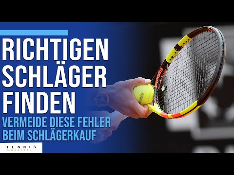 Video: Wie Wählt Man Tennisschläger Aus?