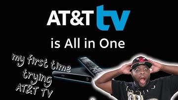 MY FIRST TIME TRY AT&T TV.  (  AT&T TV unbox and review )