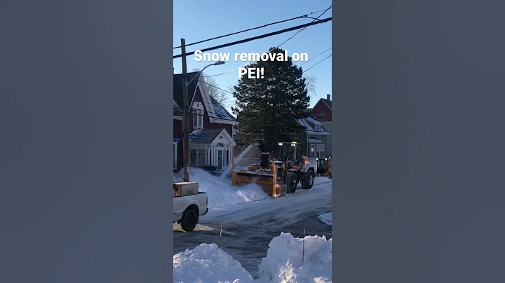 Snow Removal on Prince Edward Island Canada, Fast and Easy!!! - DayDayNews