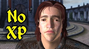 Can You Beat Oblivion Without Using Any Skills?