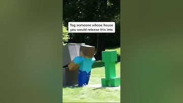 Fully working Minecraft creeper | #shorts