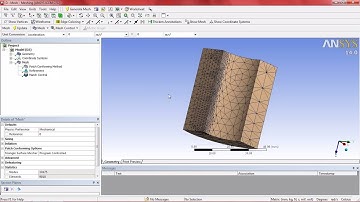 #ANSYS WORKBENCH #MESHING (match control method)