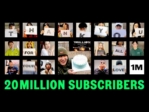 Thank you for 20 Million subscribers!