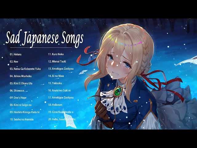 Sad Japanese Songs  Best Sad Japanese Music  Anime Songs Will Make You Cry class=