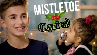 Justin Bieber- Mistletoe (Lyrics) (Johnny Orlando cover) (2016)