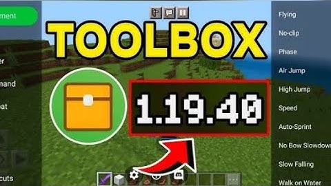How to download toolbox in minecraft pe 1.19.40