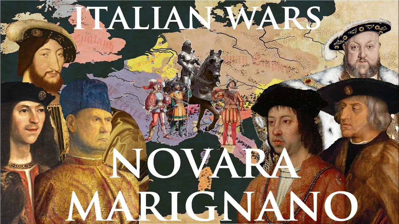 Guerres dItalie 710   Bataille de Novare 1513 et Bataille de Marignano 1515