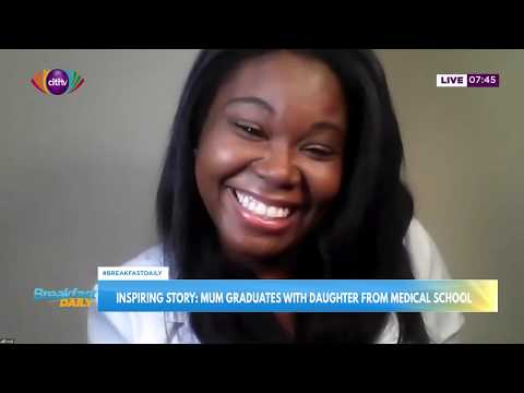 Meet the mother and daughter who graduated from the medical school together | Breakfast Daily