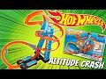 Hot wheels piste altitude crash sky crash tower noel unboxing