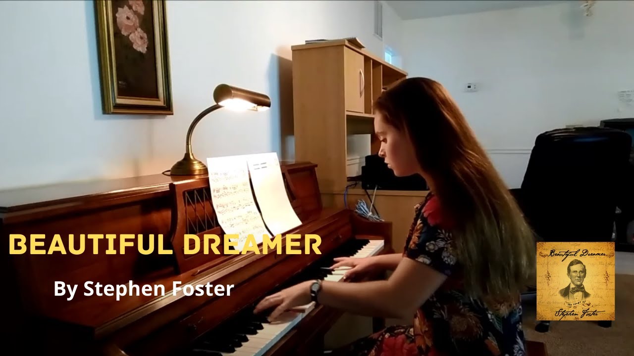 Beautiful Dreamer (Stephen Foster) piano solo YouTube