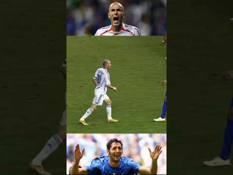 Zidane vs Materazzi / 2006 World Cup Final / 2006 Dünya Kupası Finali