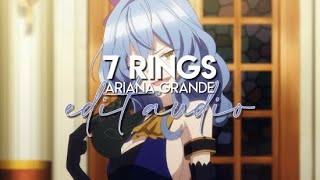 edit audio - 7 rings (ariana grande)