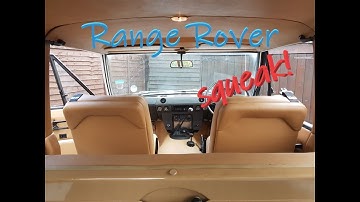 Range Rover Classic steel Heater body motor squeal fix - Profanity warning