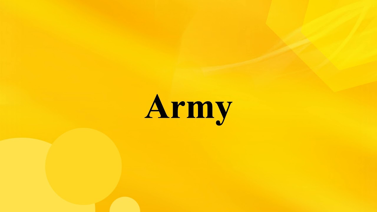 How To Pronounce ARMY In English In American Accent YouTube how-to-pronounce-army-in-english-in-american-accent-youtube
