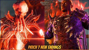 NEW EVIL ENDINGS PATCH 7 | Baldur