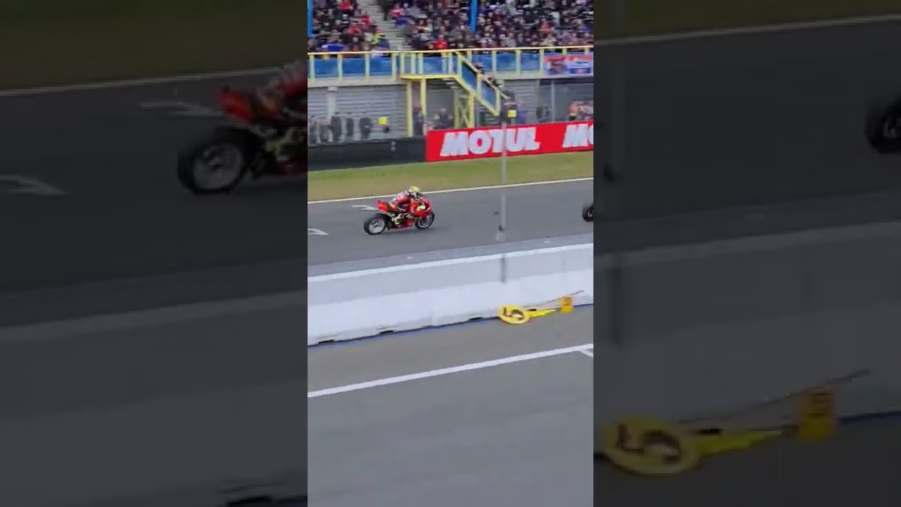 watching world sbk live at assen and Johnny Rea claiming his 100th kawasaki win 💚 what a day 😍🔥🥳