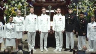 USNA Music, 'On Eagles Wings' at H. Ross Perot's Funeral Service
