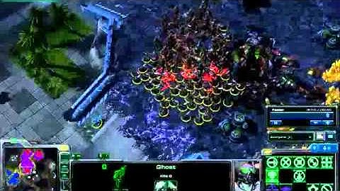 Starcraft 2 - Most Effective Nuke I ve Ever Seen