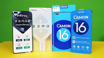 Tecno Camon 16 VS Infinix Zero 8 Comparison | Speed Test