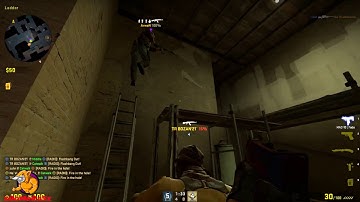 CS GO - Mirage Ladder Bug