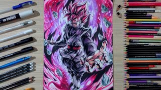 Drawing of Goku Black | Dibujo de Goku Black | Dragon Ball Super