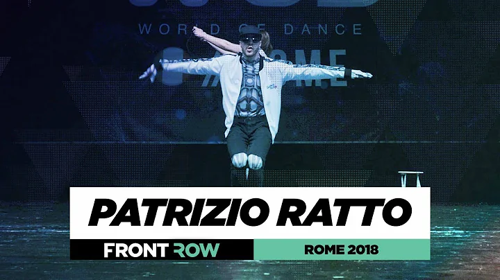 Patrizio Ratto | FrontRow | World of Dance Rome 20...