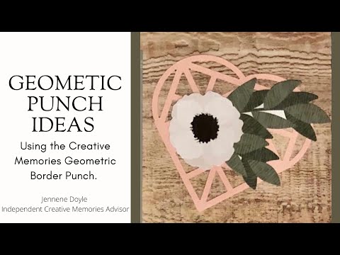 Ideas with the Creative Memories Geometric Border Punch