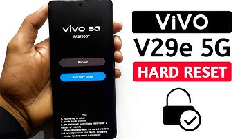 Vivo V29e (V2303) Hard Reset Forgot Screen Lock Pin, Pattern, Password unlock.