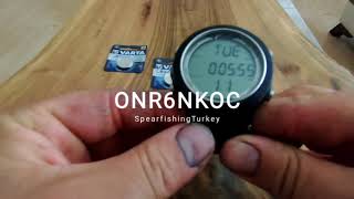 Aeris/ Oceanics  f10 V3 battery replacement. Pil değişimi. Oceanic Geo Battery Replacement