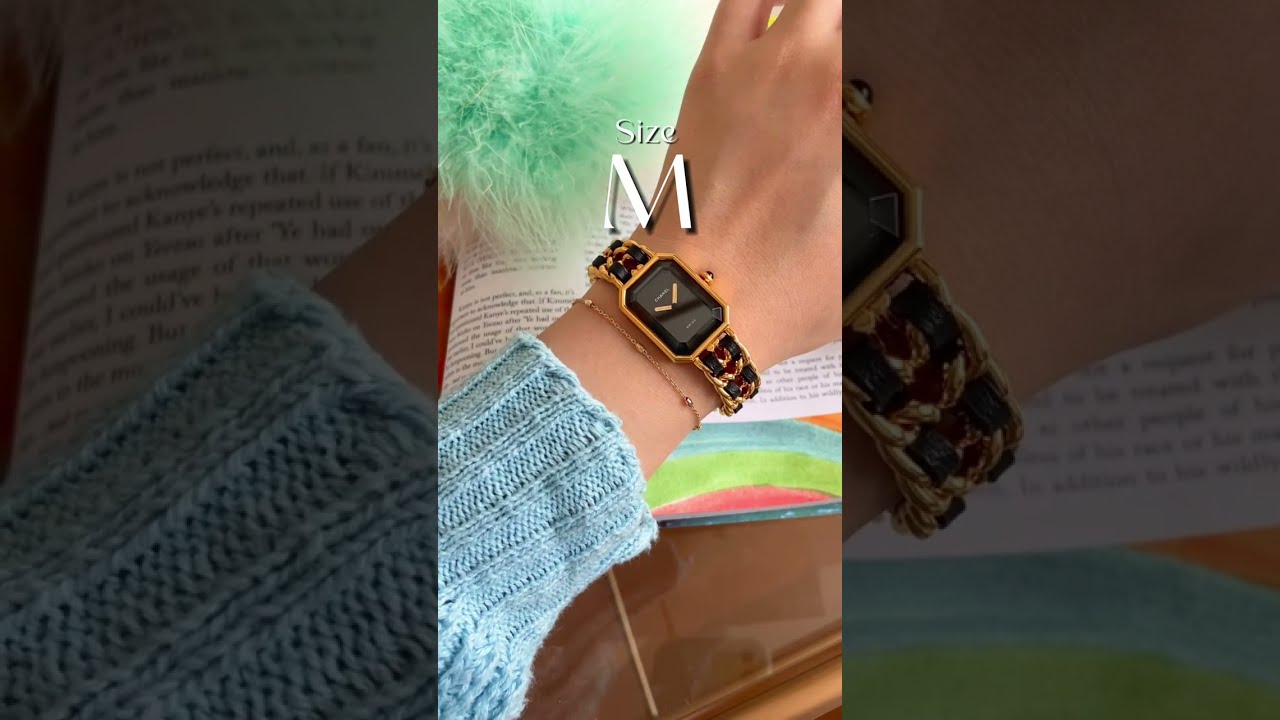 シャネルのプルミエールウォッチを着用してみた - YouTube