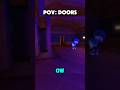 POV: Doors 💀 #roblox #shorts #doors