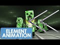 Reverse - Element Animation & Dan Bull - Creeper Rap (Ending B)
